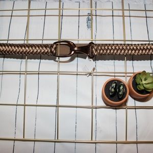 WHBM Woven Hook Front Belt